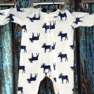 Fleece footie!